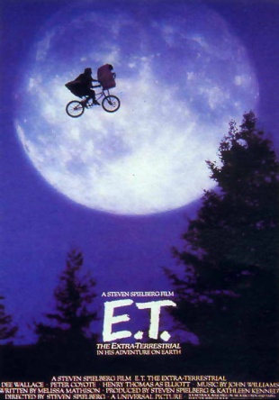 Locandina italiana E.T. - L'extra-terrestre 